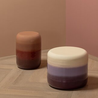 Woood Voro Bijzettafel Metaal Hoogglans Multi Color