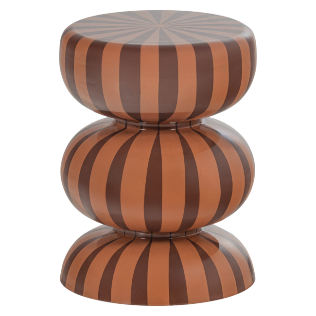 Woood Ravo Bijzettafel Metaal Roze/Bruin