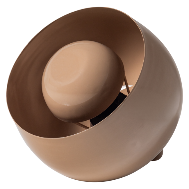 Woood Mero Tafellamp 20xo21 Cm Metaal Hoogglans Lichtroze