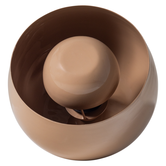 Woood Mero Tafellamp 20xo21 Cm Metaal Hoogglans Lichtroze