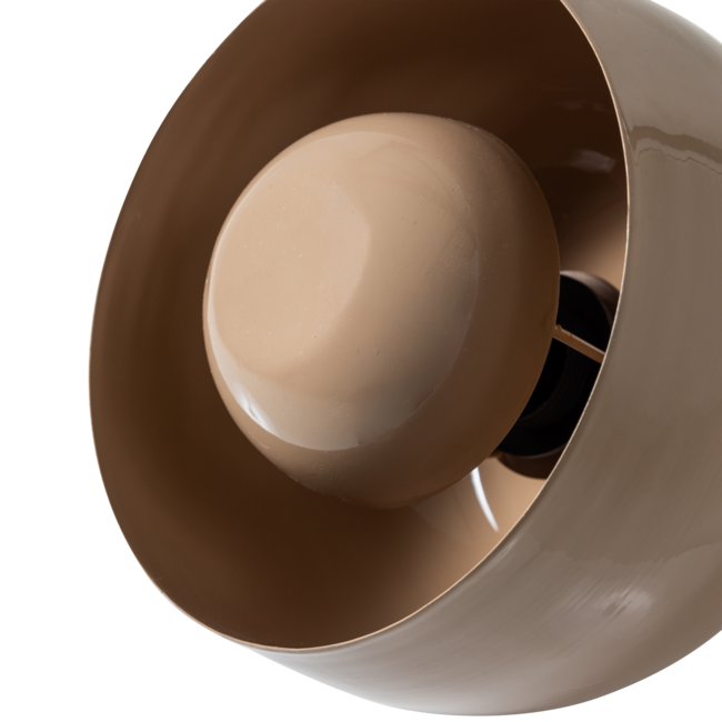 Woood Mero Tafellamp 20xo21 Cm Metaal Hoogglans Lichtroze