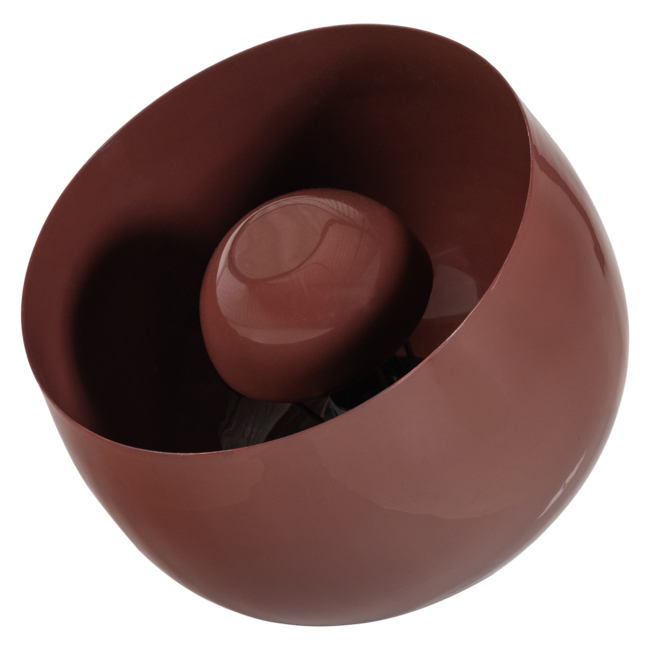 Woood Mero Tafellamp 25xo26 Cm Metaal Hoogglans Rood