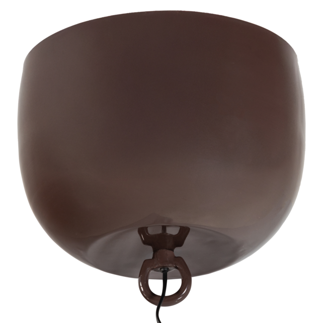 Woood Mero Tafellamp 34xo35 Cm Metaal Hoogglans Bruin