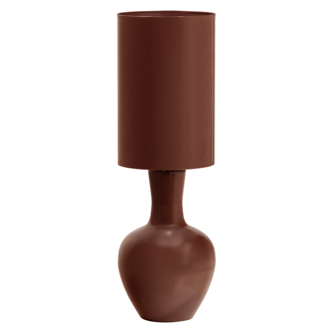 Woood Loa Tafellamp Xl Metaal Hoogglans Rood