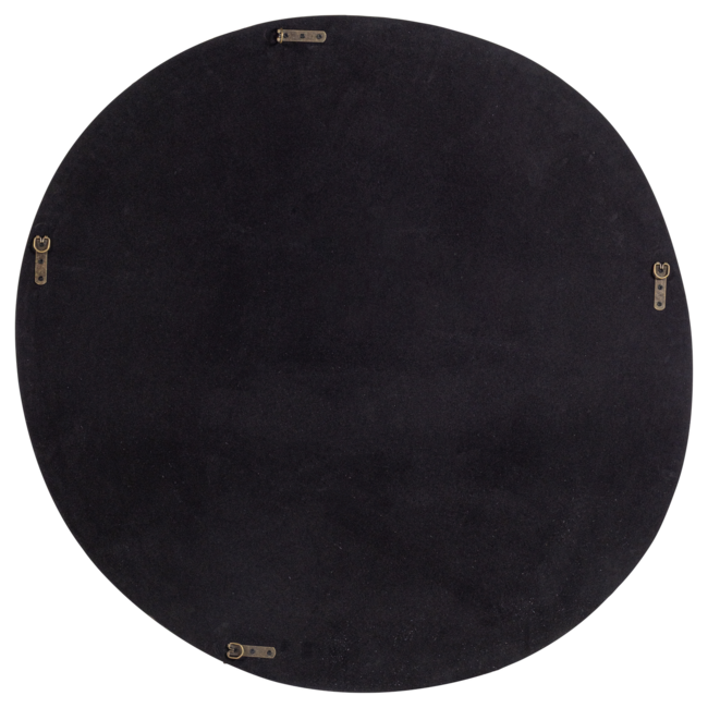 Woood Glivon Spiegel 100x100 Cm Hout Fineer Naturel