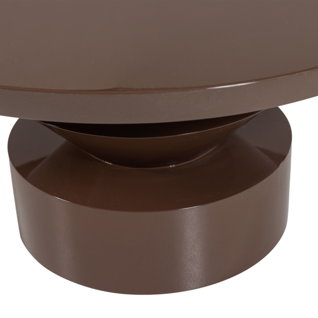 Woood Auren Salontafel Hout Hoogglans Bruin [fsc]