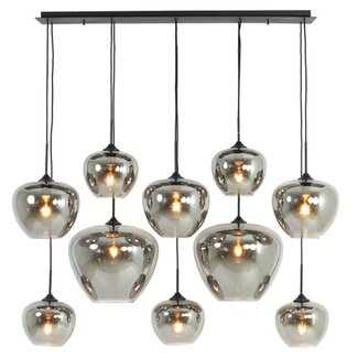 Light en Living Hanglamp Mayson Smoke met 10 lampen