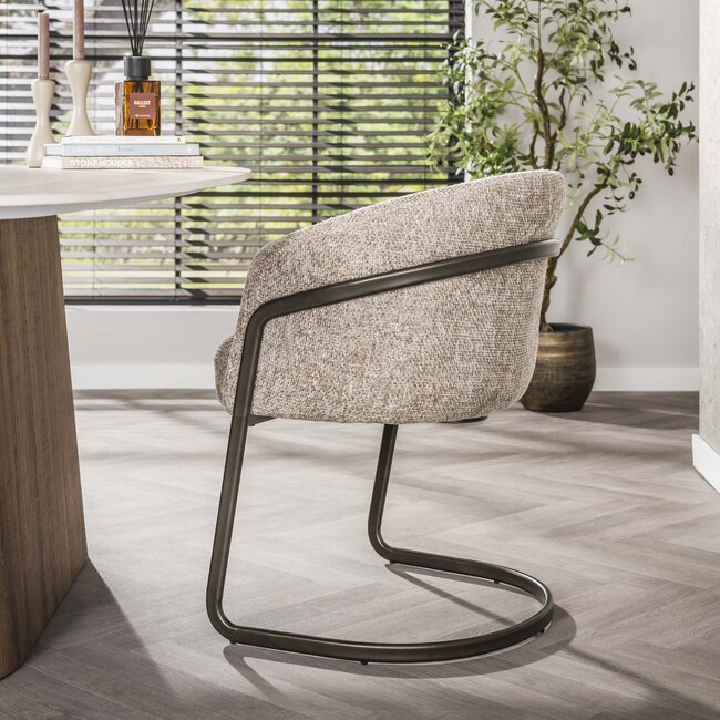 WoonStijl Armstoel Sway Hoven Zand