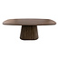 WoonStijl Eettafel Central deens ovaal 180 cm acacia bruin