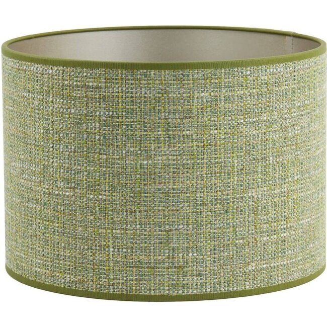 Light en Living Lampenkap textiel tweed 30x30x21cm groen