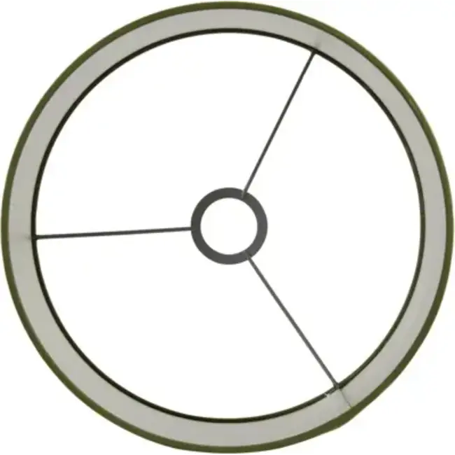 Light en Living Lampenkap textiel tweed 30x30x21cm groen