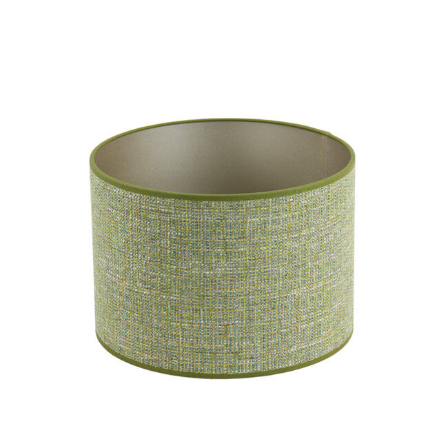 Light en Living Lampenkap textiel tweed 20x20x15cm groen