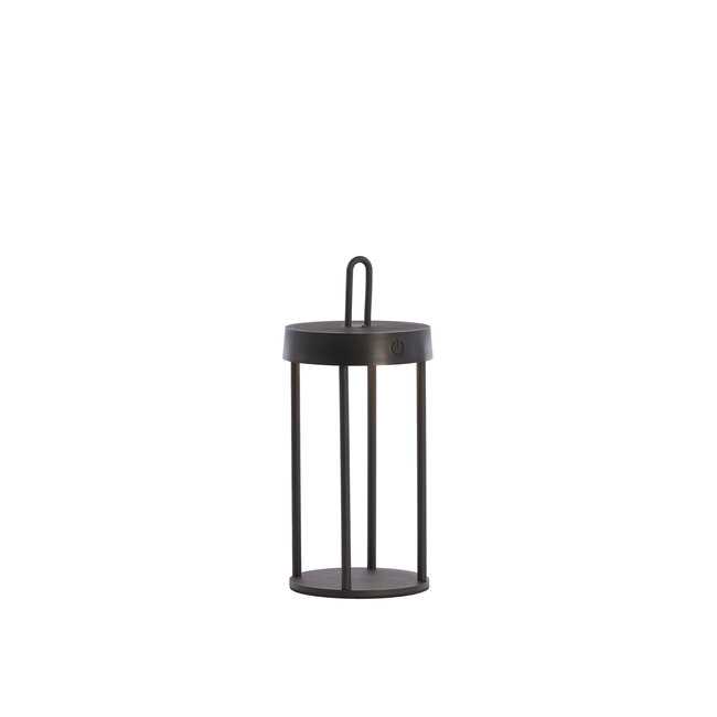 Light en Living Tafellamp LED Ø13x28 cm ISALO zwart