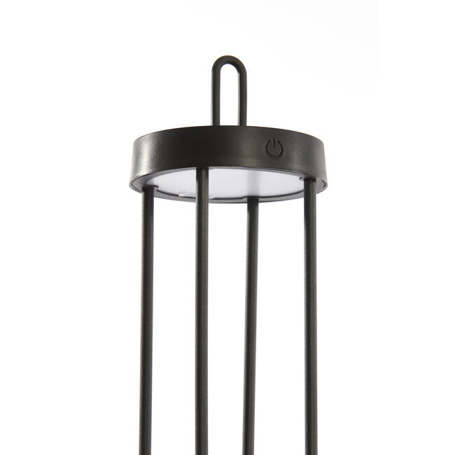 Light en Living Tafellamp LED Ø13x28 cm ISALO zwart