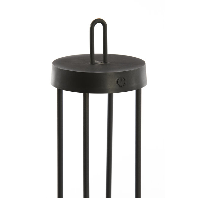 Light en Living Tafellamp LED Ø13x28 cm ISALO zwart