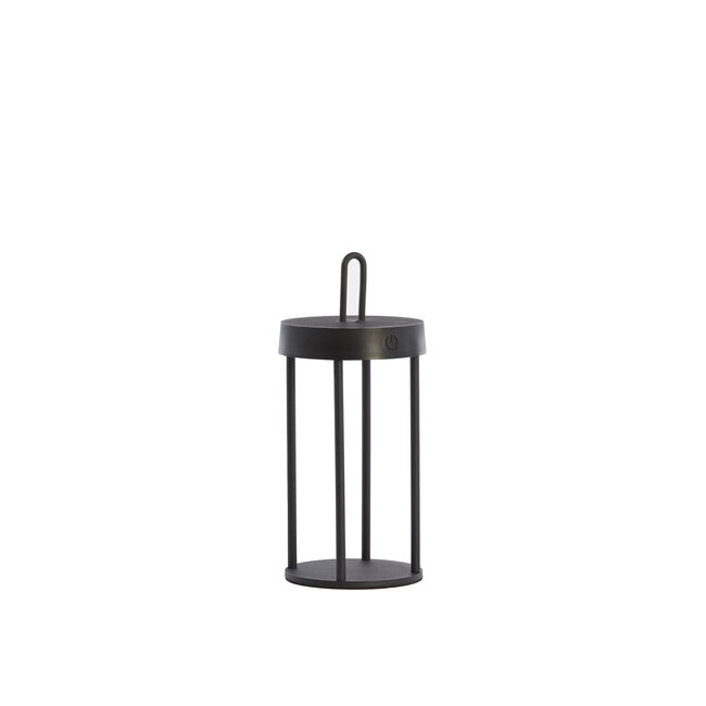 Light en Living Tafellamp LED Ø13x28 cm ISALO zwart
