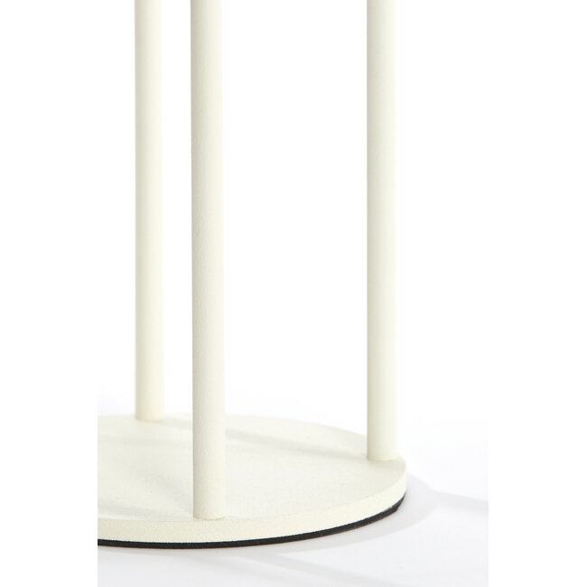 Light en Living Tafellamp LED Ø13x28 cm ISALO creme