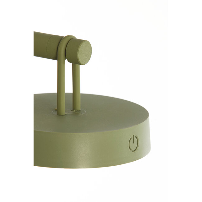 Light en Living Wandlamp LED 19x13x8,5 cm TOLIARA  olijf groen