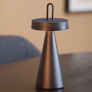 Light en Living Tafellamp LED Ø13x28,5 cm ANKENTA zwart