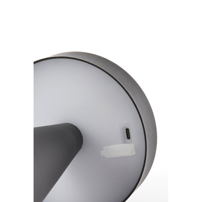 Light en Living Tafellamp LED Ø13x28,5 cm ANKENTA zwart