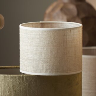 Light en Living Lampenkap cilinder 20-20-15 cm SENDAI zand