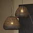 Light en Living Hanglamp FINOU mat zwart Ø42x38 cm