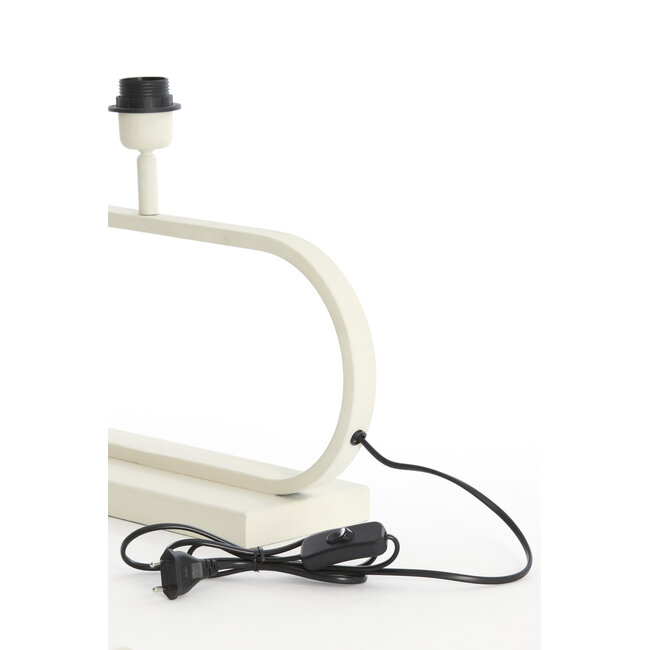 Light en Living Lampvoet 37x13x29 cm JAMIRO creme