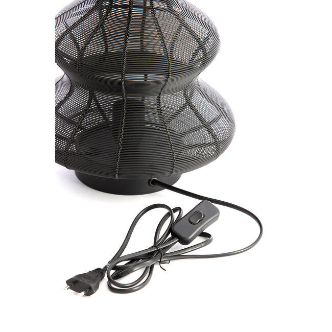 Light en Living Tafellamp Ø25x34 cm CHRISTMAS TREE  zwart