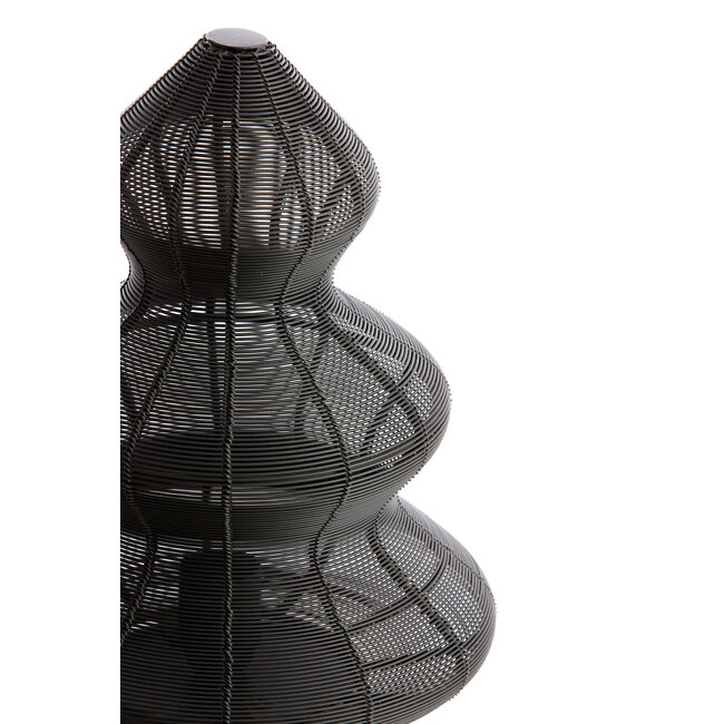Light en Living Tafellamp Ø25x34 cm CHRISTMAS TREE  zwart