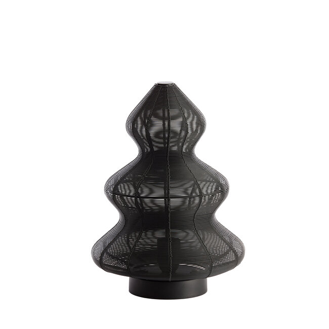 Light en Living Tafellamp Ø21x27 cm CHRISTMAS TREE mat zwart