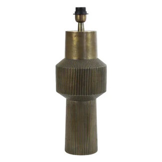 Light en Living Lampvoet - BRISKA - Brons - Ø20x49.5 cm