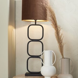 Light en Living Lampvoet 23x11,5x69 cm LUTIKA mat  zwart
