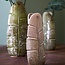 Light en Living Vaas LOU keramiek groen -  19 x 11 x 46,5 cm