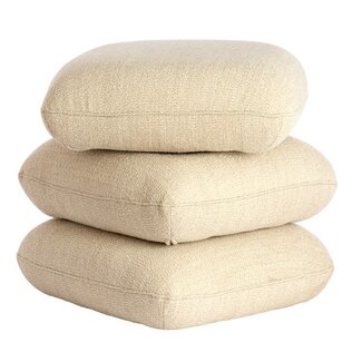 Light en Living Poef 44,5x44,5x44,5 cm LAURIE - crème