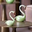 Light en Living Ornament 12x7x17 cm SWAN glas groen