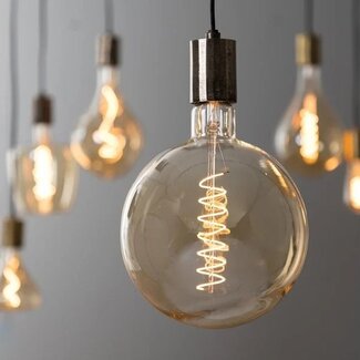 Light en Living Deco LED globe Ø20x26 cm LIGHT 4W amber E27 dimbaar