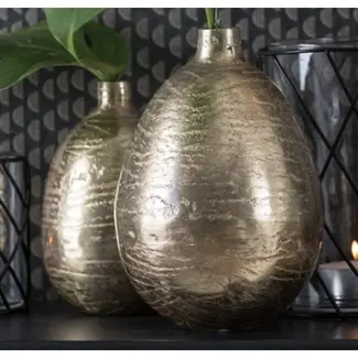 Light en Living Vaas MOLZA goud Ø13x17 cm 