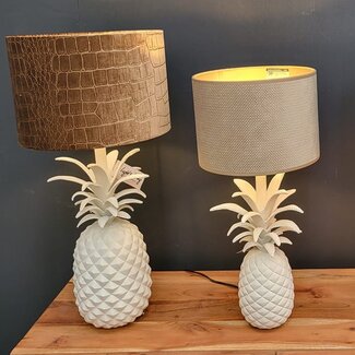 Light en Living Lampvoet 20x19x42 cm PINEAPPLE crème