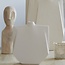 Light en Living Vaas deco 27,5x7x32,5 cm MAKAHA crème