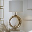 Light en Living Kap cilinder 40-40-30 cm VELOURS off white