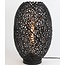 Light en Living Tafellamp SINULA zwart -  2 maten