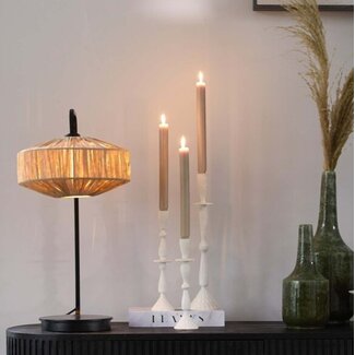 Light en Living Kap 31-31-16 cm BILJANA raffia naturel