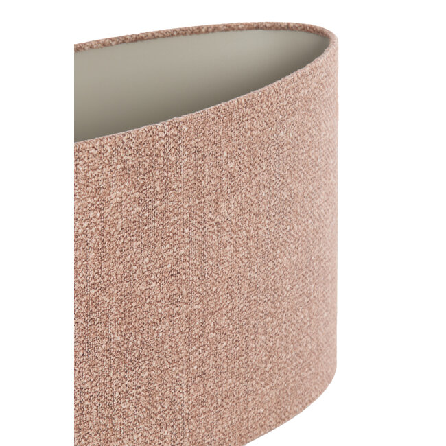 Light en Living Kap ovaal recht smal 38-17,5-28 cm Brandy bruin