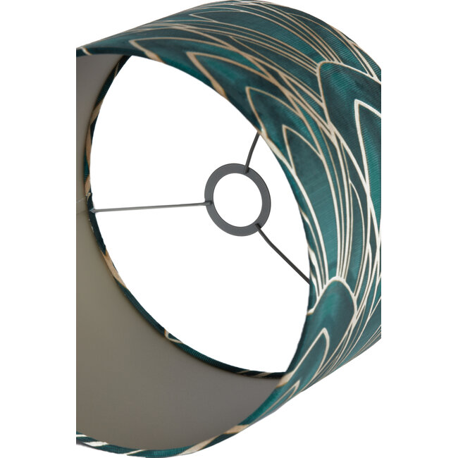 Light en Living Kap cilinder 20-20-15 cm TIARA groen