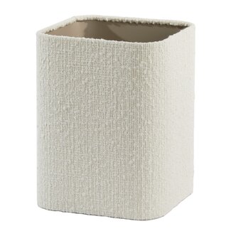 Light en Living Kap vierkant rond hoog 20-20-26 cm BOLERO wit