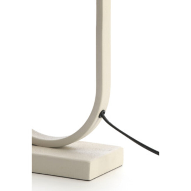 Light en Living Lampvoet Fleur beige 20x10x45 cm