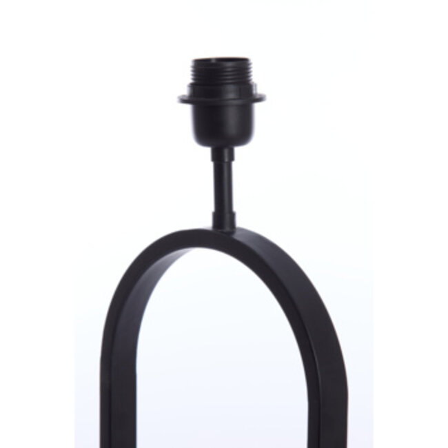 Light en Living Lampvoet Fleur zwart 20x10x45 cm