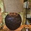 Light en Living Lampvoet TURTLE  mat zwart 54,5 cm hoog