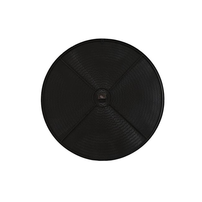 Thomas Kent Wandklok Winton L zwart - Ø80CM