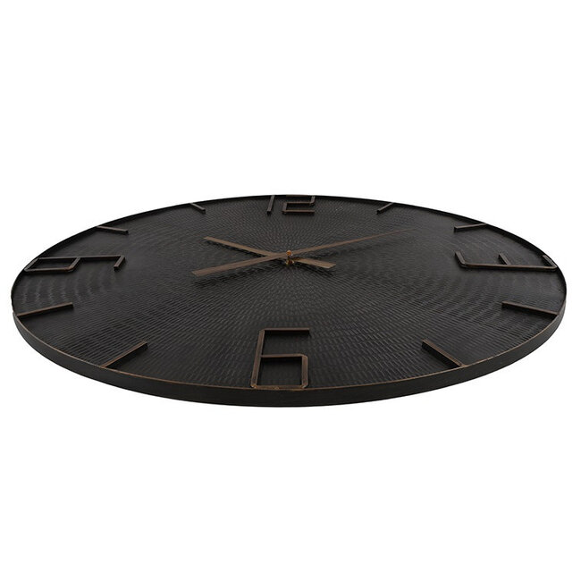 Thomas Kent Wandklok Winton L zwart - Ø80CM